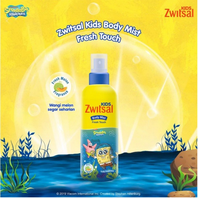 zwitsal body mist