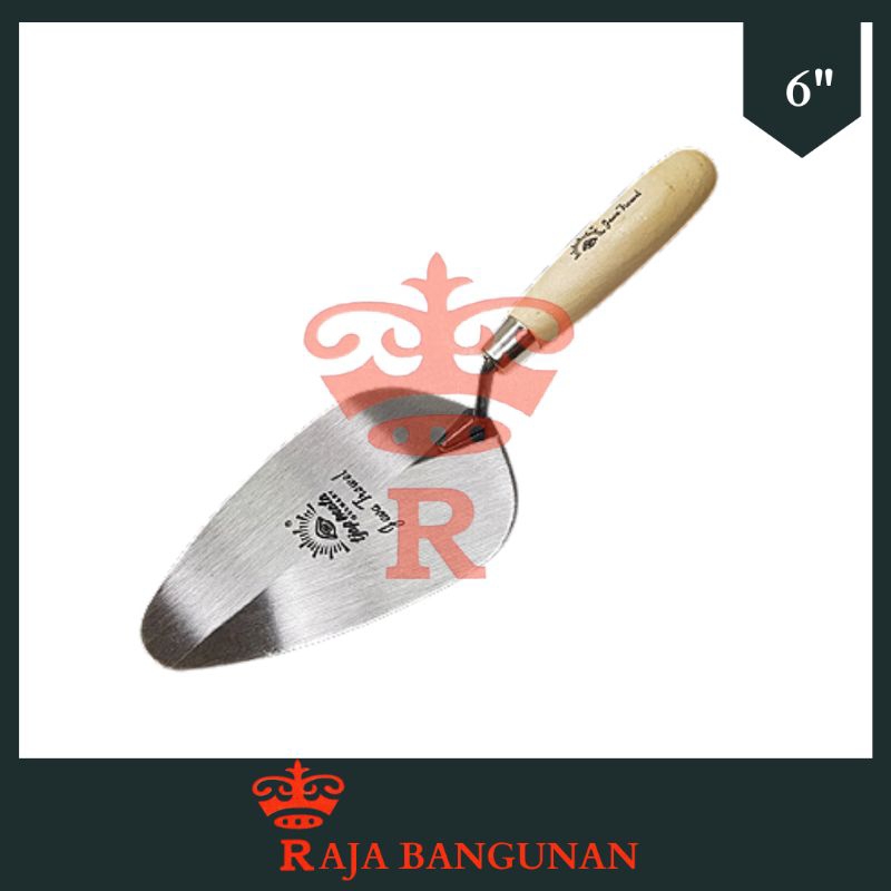 Tjap Mata/Cap Mata Sendok Semen Carbon Steel - 6" Paint