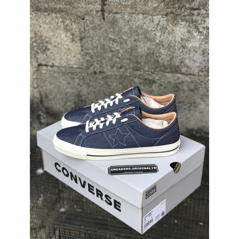 Converse One Star Pro Denim - Midnight Navy ORIGINAL 100% RESMI PT MAP
