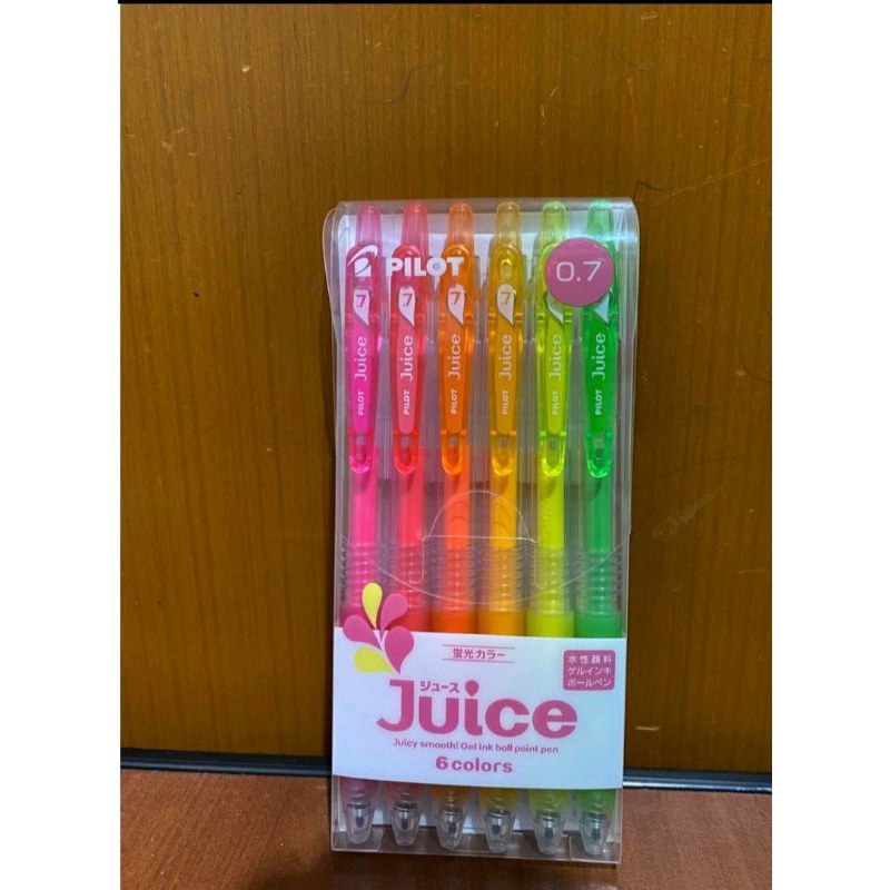 

PILOT "JUICE" FLUORESCENT NEON COLOR SET (0.7)