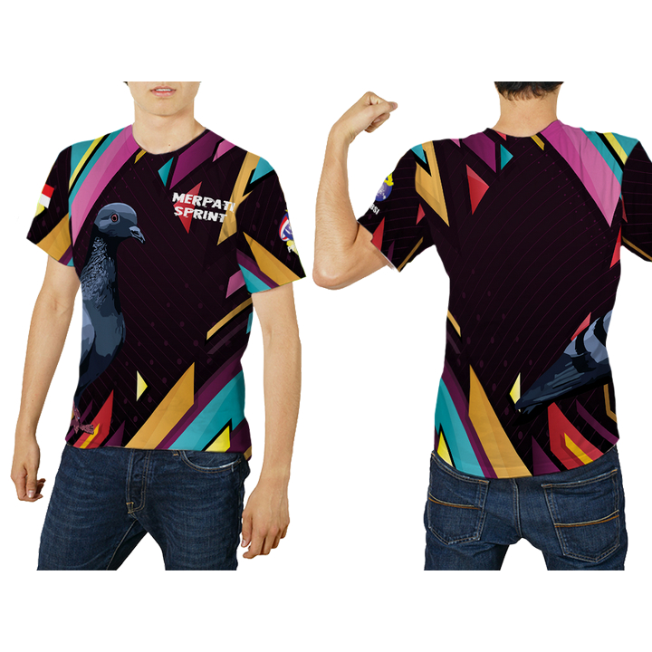 kaos baju jersey merpati art 4 Fullprint 3D terbaru 2024