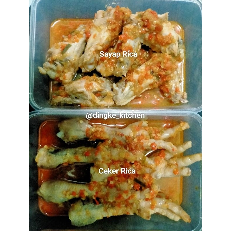 

Sayap Bumbu Rica Pedas Nampol