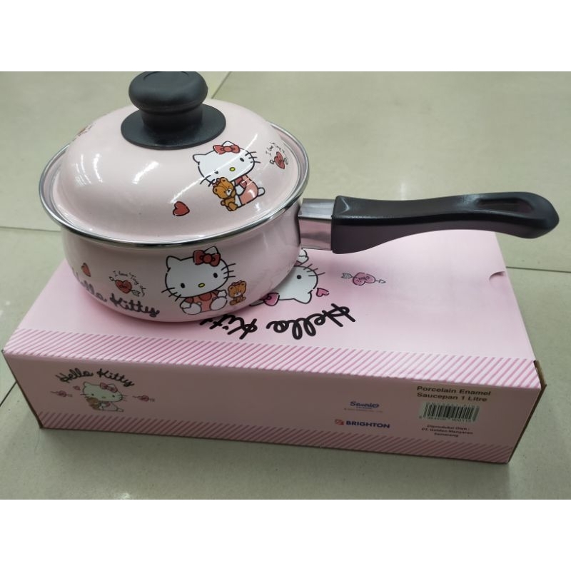 enamel sauce pan 16cm hello Kitty series