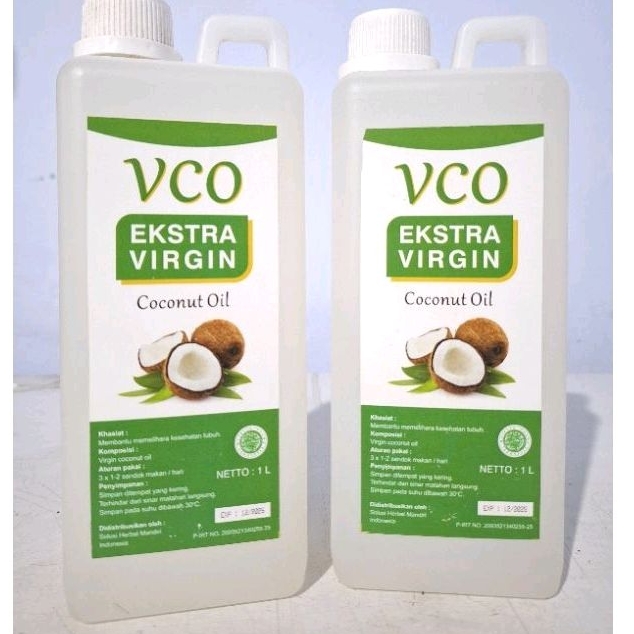 

VCO Minyak kelapa murni 1 Liter