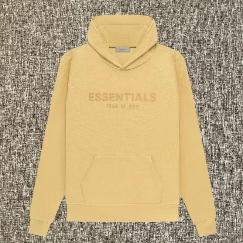 Essentials Fear Of God Light Tuscan Raglan Hoodie Original