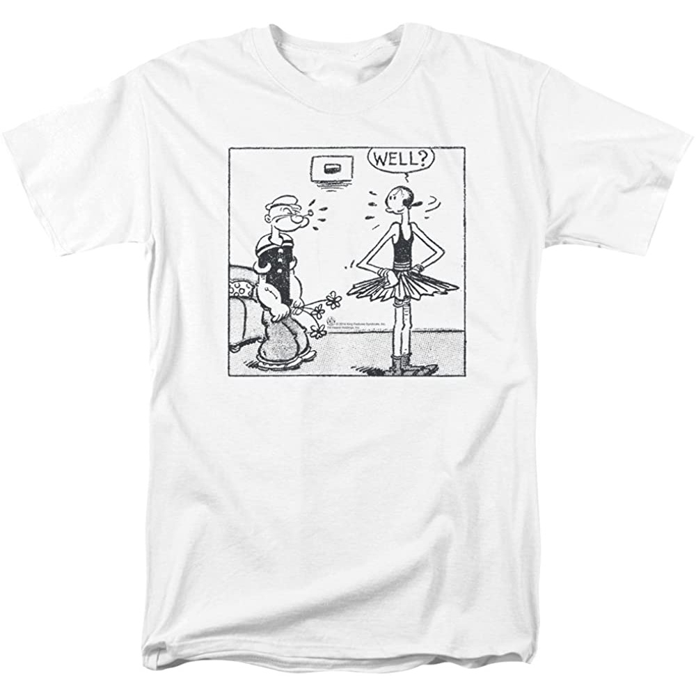 Baju Kaos Popeye The Sailor Man Cartoon Comic Strip Popeye & Olive T-Shirt  - Kaos dewasa - Kaos Pri