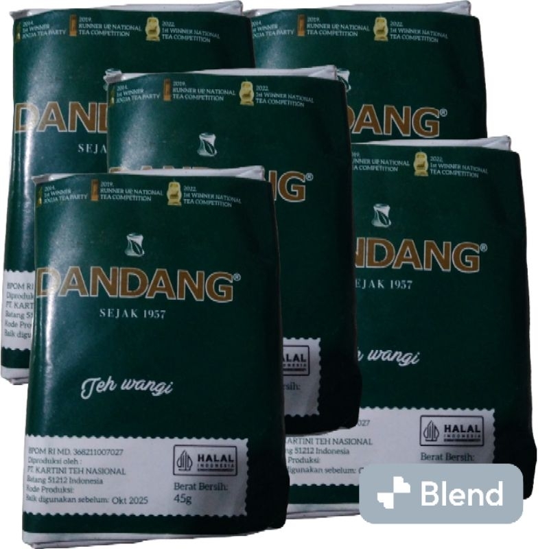 

teh dandang hitam 45g 1 slop ( 10 pcs )