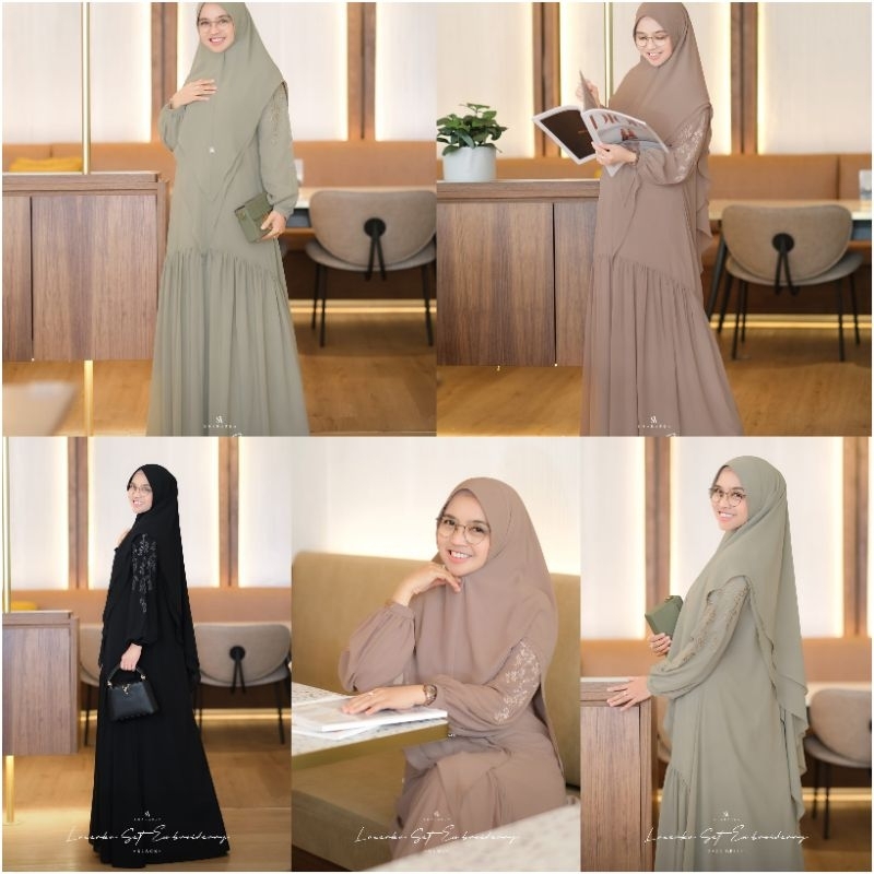 Laserka Set( Dress + Khimar )
by shArarea
