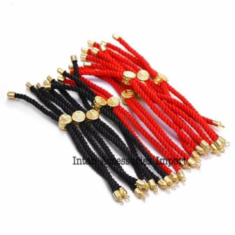 COD Gelang Tali Serut Pandora Hongkong Bisa Dipadukan Dengan Liontin Mas