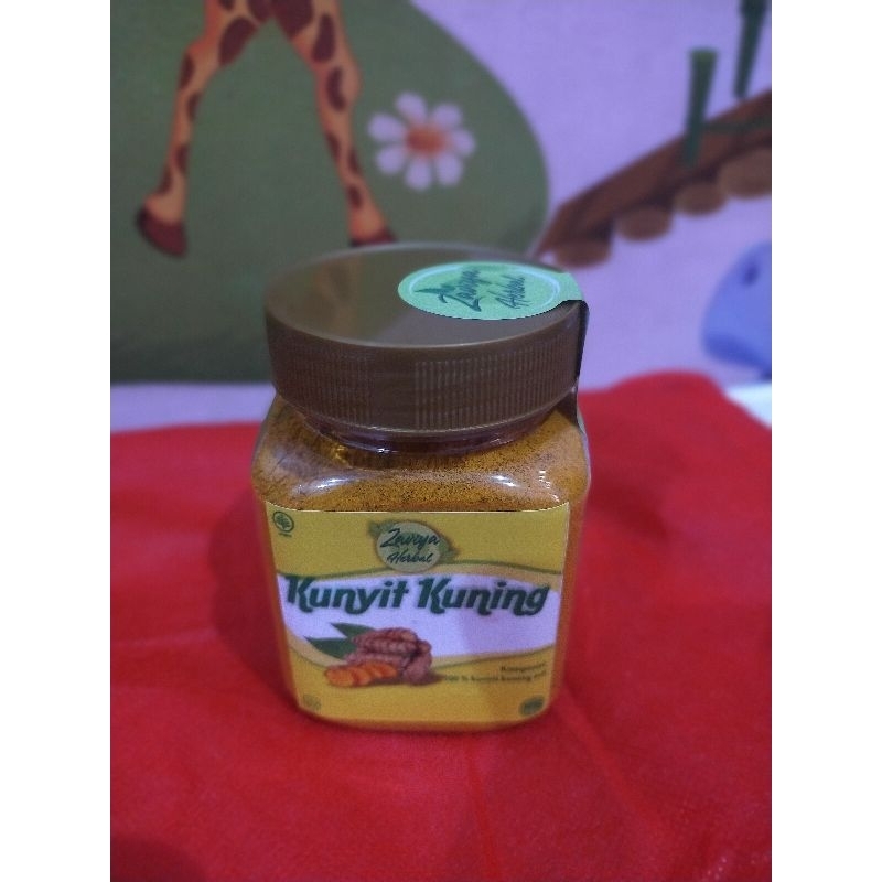 

kunyit kuning bubuk Zaviya Herbal/ herbal sakit maag/herbal alami