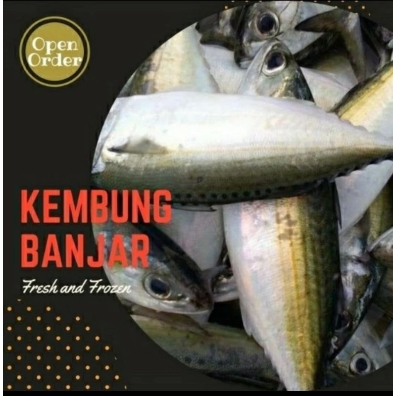 

IKAN KEMBUNG BANJAR fresh 500gram