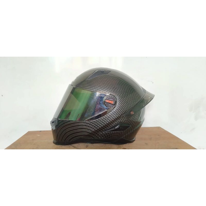 jual helm seken full face snail ff1 carbon
