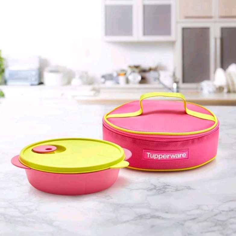 Cristalwave Lunch Set Pink/ CWl Tupperware