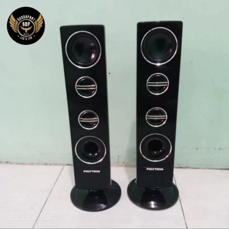 SPEAKER TOWER PASIF TV POLYTRON 24INCH - 32INCH SERIES