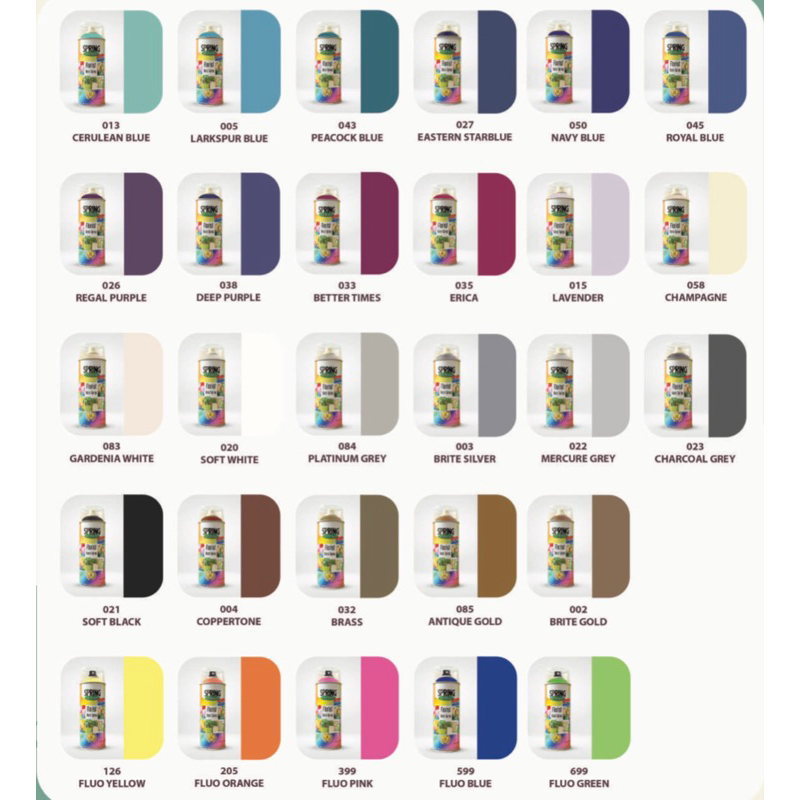 Spray Warna Bunga Spring Holland