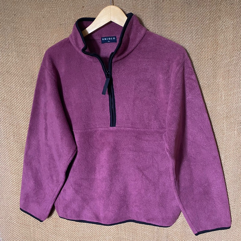 Uniqlo Half Zipped Fleece Jacket Man