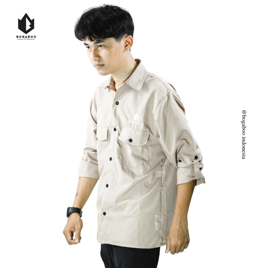 Kemeja Tactical BGB TNF Lengan Panjang Pria - Kemeja Taktikal - Kemeja PDL - Baju PDL - Baju Lapanga