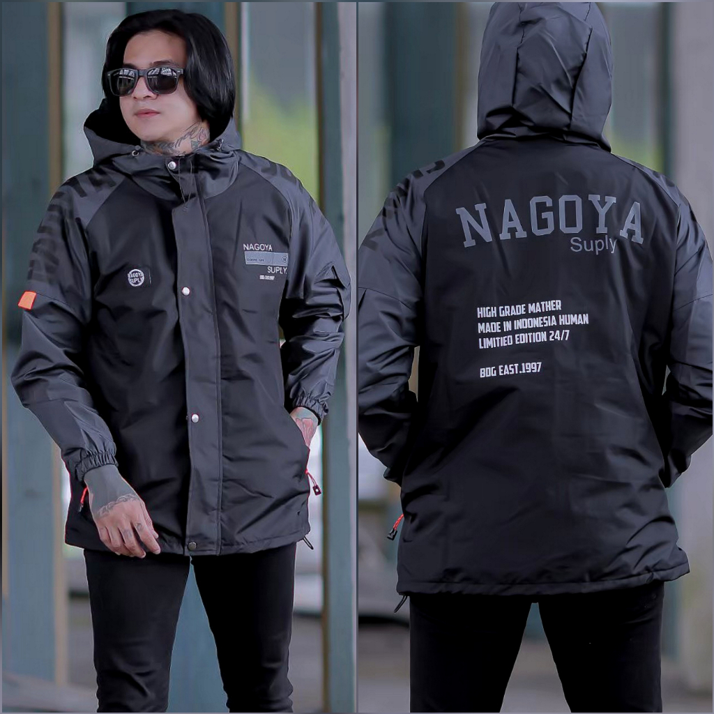 Jaket Casual Pria - Jaket Casual Original Nagoya - Jaket Waterproof