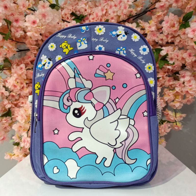 Tas Sekolah Ransel Anak Perempuan Ukuran Kecil - Tas Paud/ TK