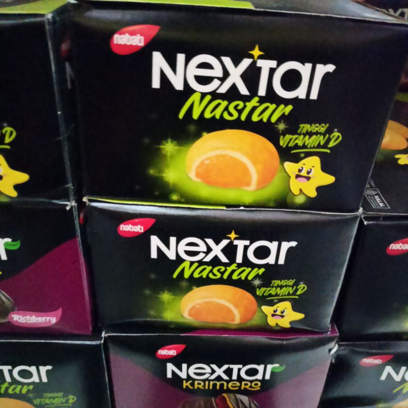 

Nextar Brownies isi 10 sachet/Biskuit Nabati Nextar Nanas/Nextar Nastar All Varian