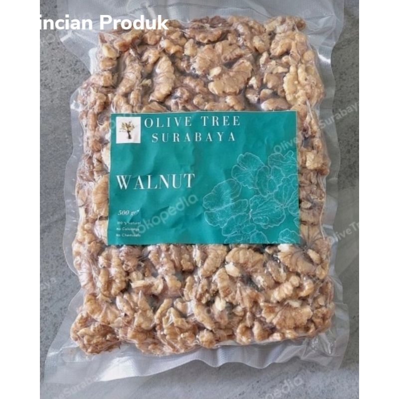 

Walnut 500 gr vacum pack mentah
