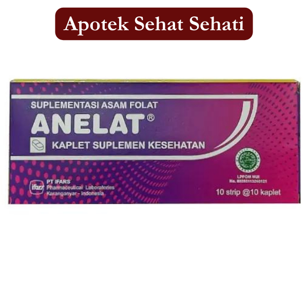 Anelat Asam Folat 100 Kaplet