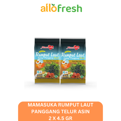 

Mamasuka Rumput Laut Panggang Telur Asin 2 x 4.5 gr