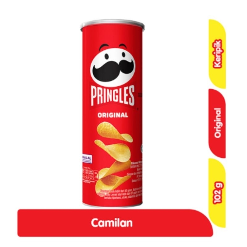 

HARGA PROMO: Pringles Potato Crisps/ Keripik Kentang 102 gram