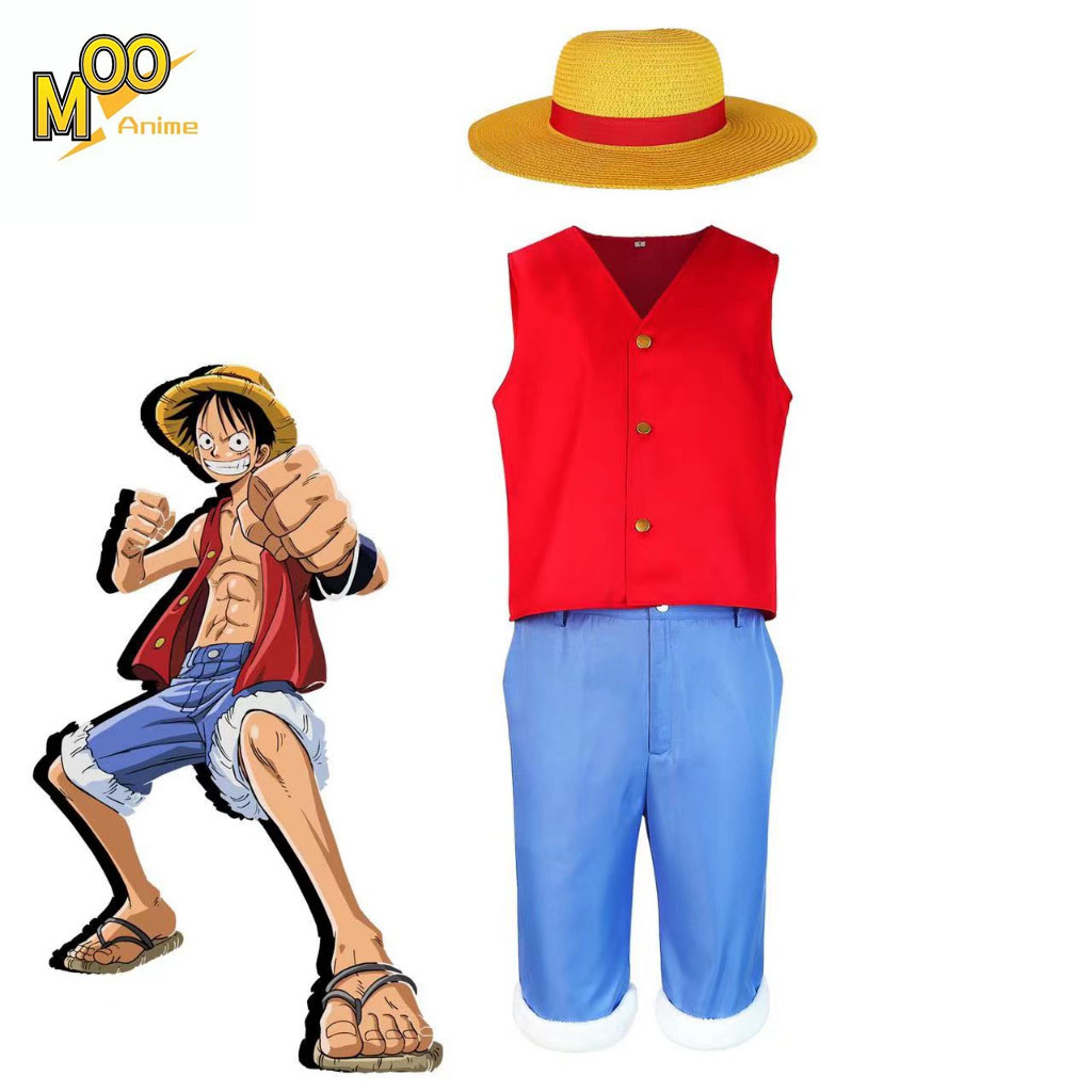 ONE PIECE cosplay costume Monkey D Luffy cosplay costume Luffy First generation clothing and shoes
