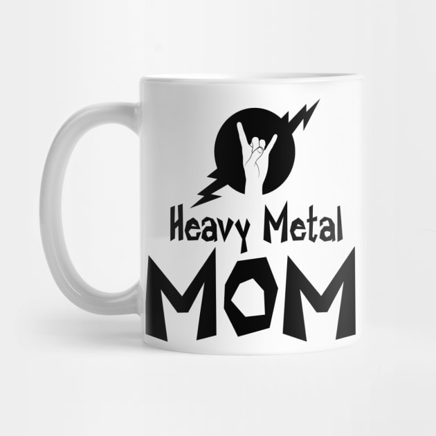 Mug Heavy Metal Mom with Horns Heavy Metal