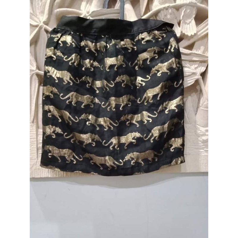 Rok Motif Leopard/ Rok Motif Macan / Rok Korean Style