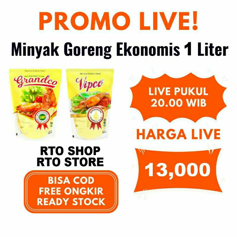 

Minyak Goreng 1 Liter