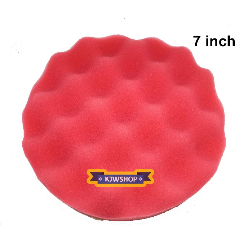 Red Foam Velcro Pad Spon Poles Merah 7" 7inch Sponge Poles 7 Inch Busa Poles Merah 7" Wave Foam Pole
