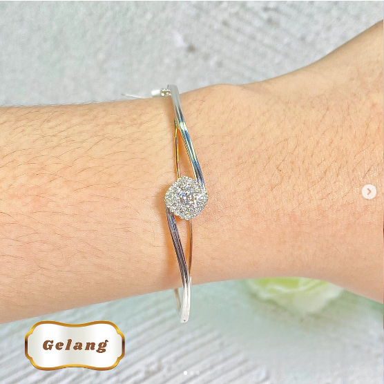 Elco Jewellery - Gelang Berlian Eropa F Vvs | GBRT-00020SH Berkualitas dan Bergaransi