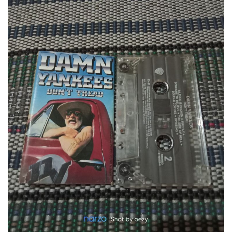 Kaset pita Damn Yankees - don't tread
