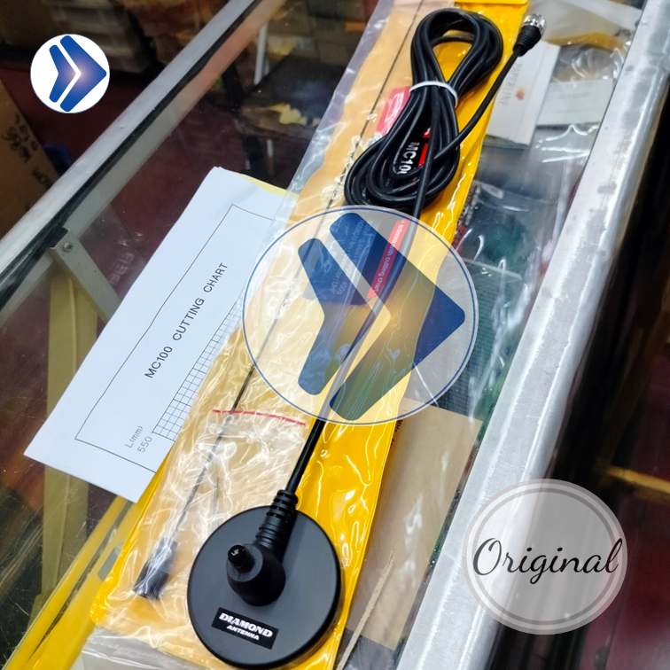 ANTENA DIAMOND MC100 ORIGINAL ANTENNA MOBIL VHF