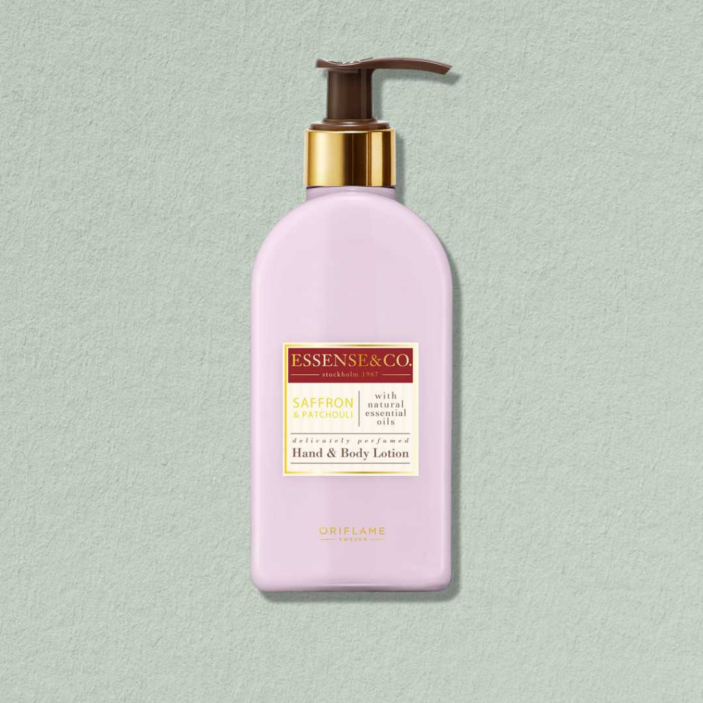 Essense & Co Saffron & Patchouli Hand & Body Lotion 300ML Oriflame