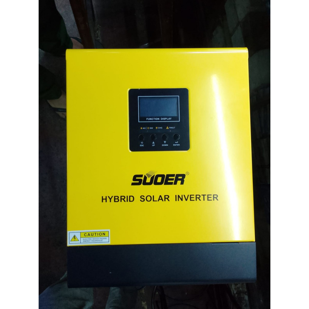 Hybrid Solar Inverter SUOER PS-3K-24V 24VDC 3000VA 2400W