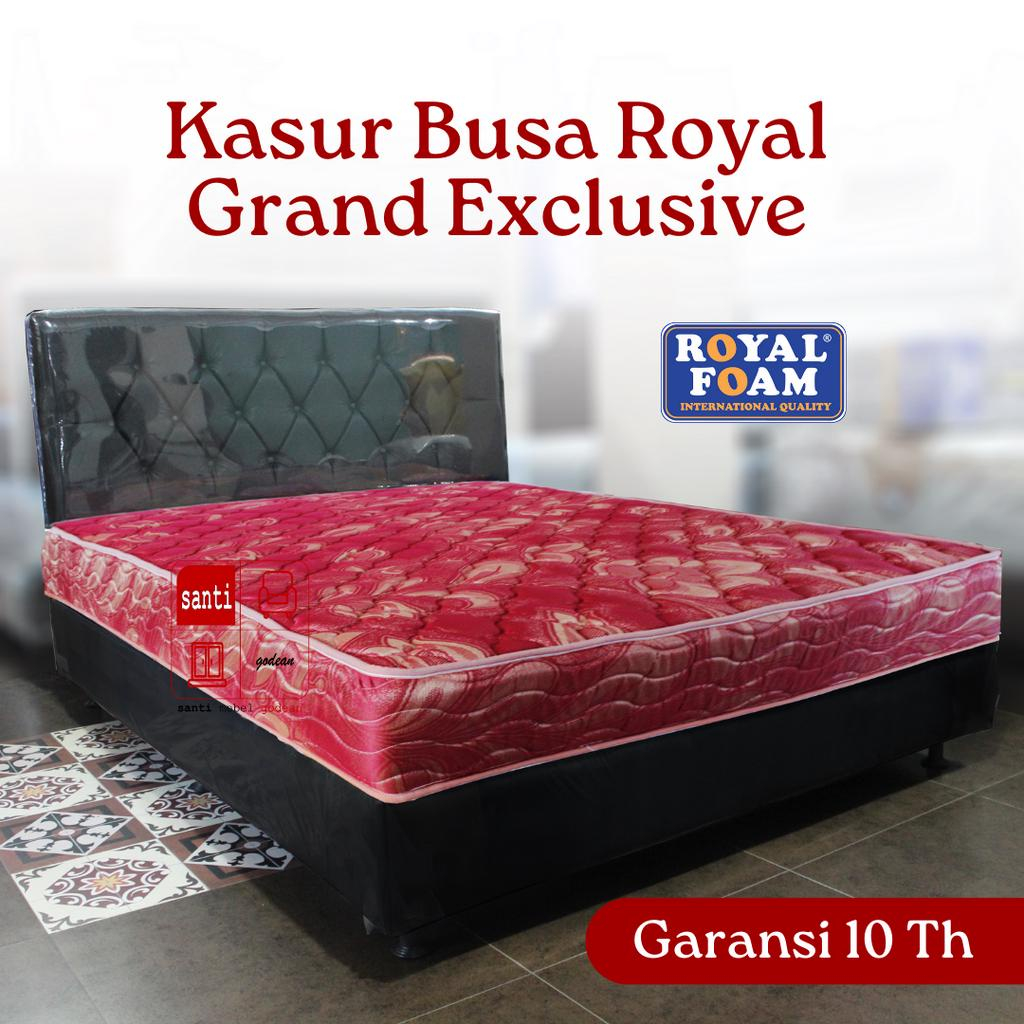 Kasur busa Royal Grand Exclusive Fullset Tebal 20 Garansi 10th