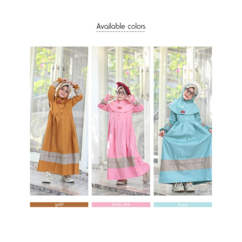 ABAYA KAPEL ANAK DAN IBU JAPL0201 DANNIS