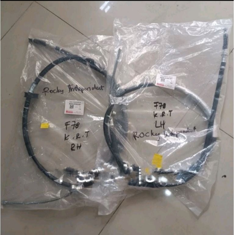 kabel rem tangan 1bh Taft Rocky indenpenden F78 kabel hand brake Taft Rocky indenpenden F78 harga un