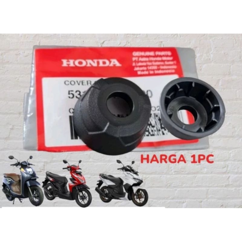 JALU STANG PENTOLAN STANG STIR COVER GRIP BEAT NEW LED DLUXE STREET GENIO 2020 2021 2022 HARGA SATUA