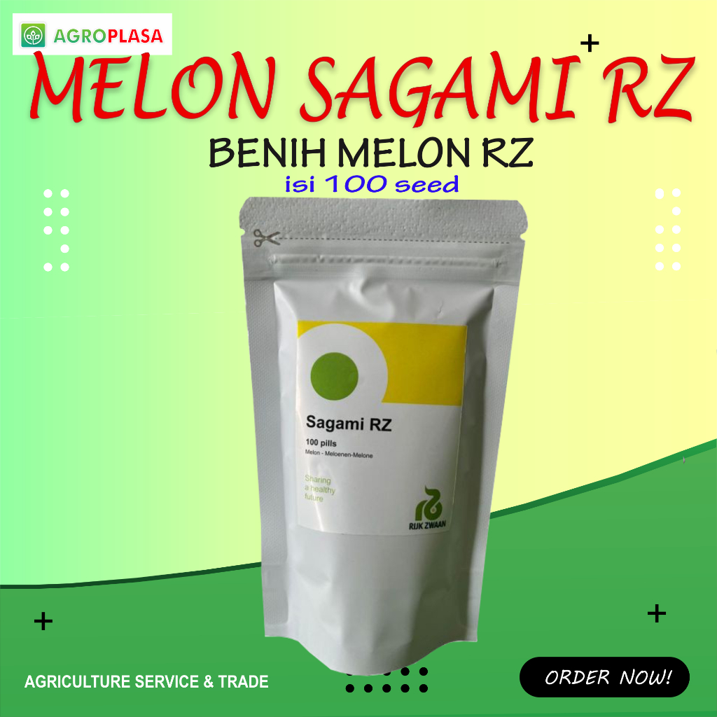 Benih Melon Sagami RZ kemasan 100 seed