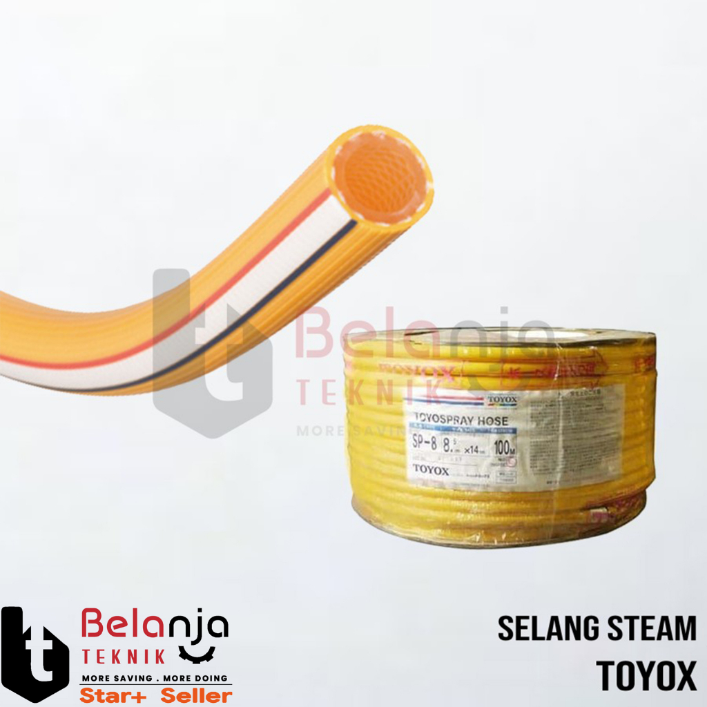 Toyox Selang Steam Sanchin 1 Meter Selang Angin Kompresor Spray Hose 1 M