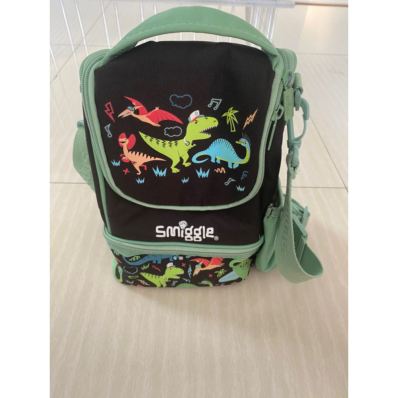 PRELOVED Smiggle lunchbag Dino