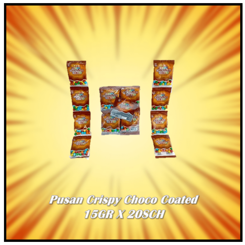 

Pusan Crispy Choco Coated 15GR X 20SCH