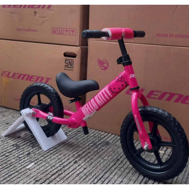 T. SEPEDA PUSH BIKE / balance bike ELEMENT HELLOKITTY / Frozen Pink
