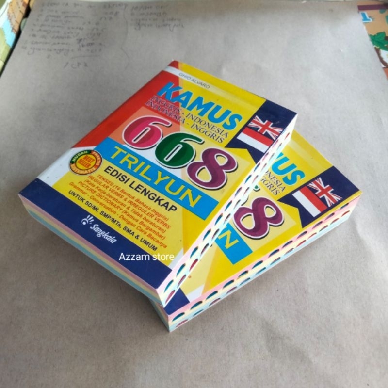 Kamus Bahasa Inggris Edisi Lengkap // Kamus Kecil Warna