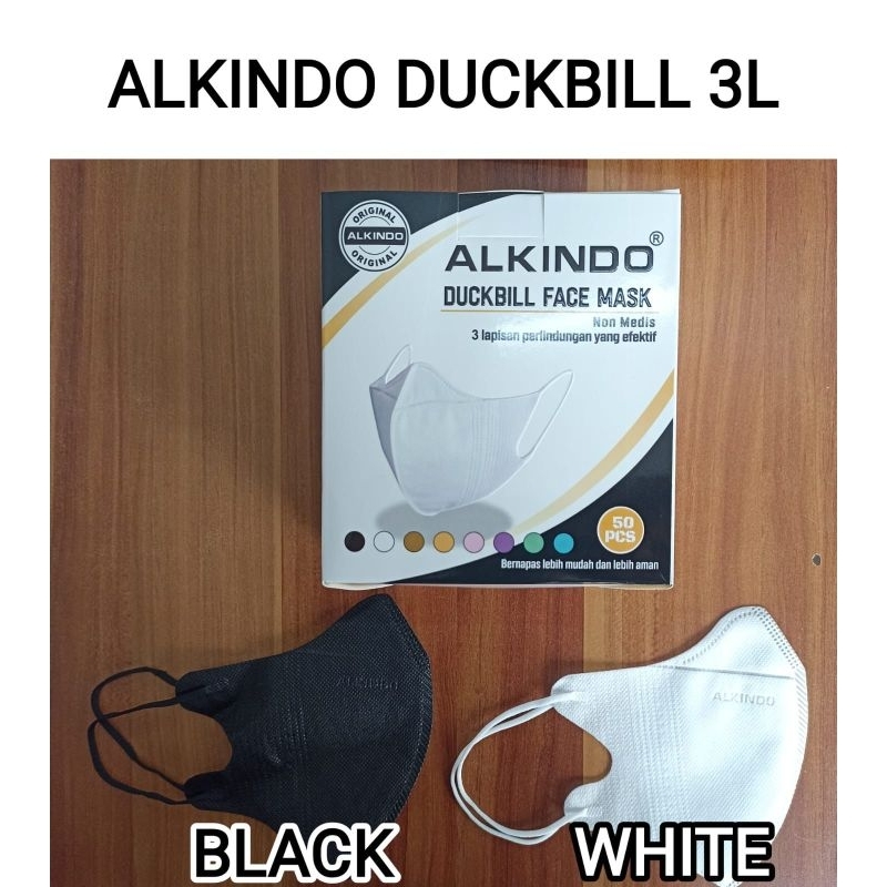 Duckbill Alkindo 50pcs, Duckbill Alkindo 3ply, Duckbill Alkindo