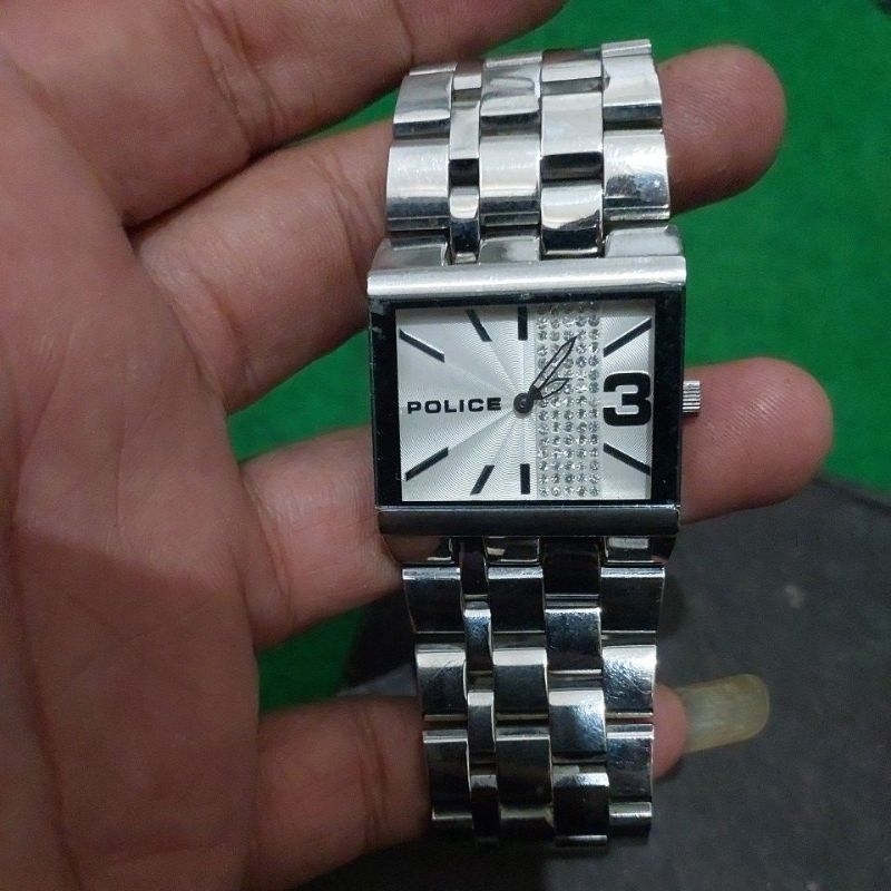 jam tangan cewek original Police second preloved bekas